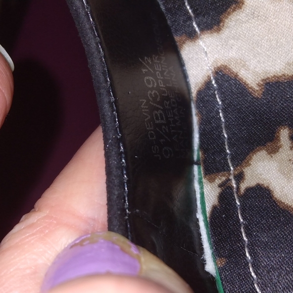 Jessica Simpson 9 1/2 women's black heel - Picture 7 of 17